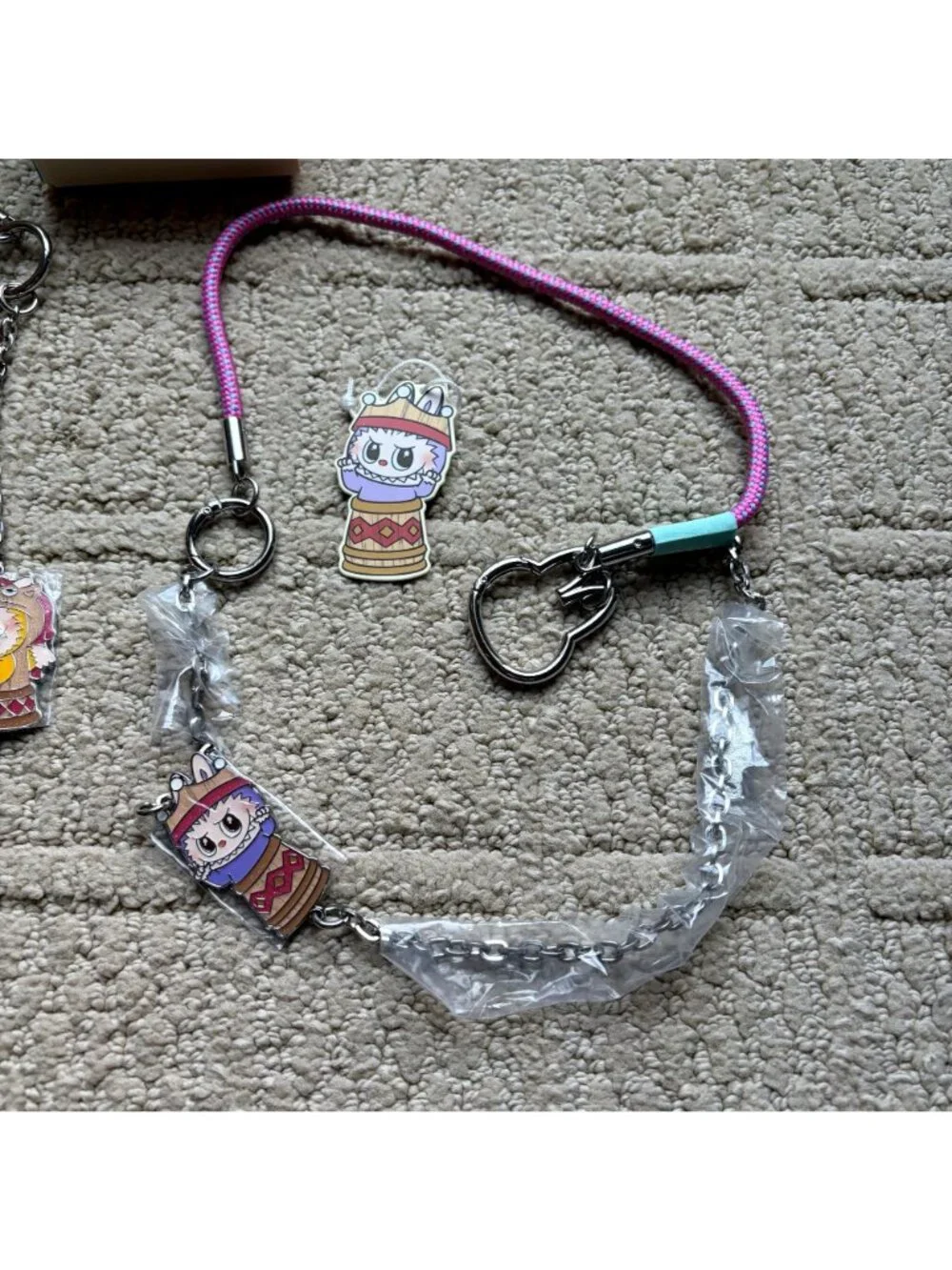 POP MART Labubu The Monsters Let’s Checkmate Knight Bishop Pendants 2 New Open